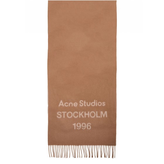 Logo scarf - Beige