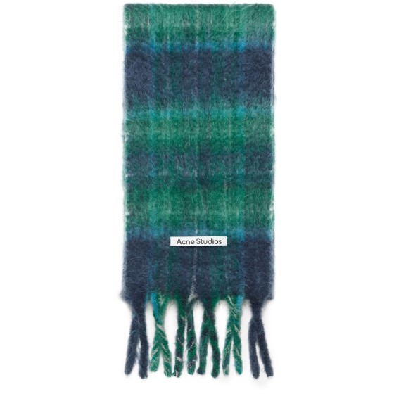 Mohair scarves - Blue