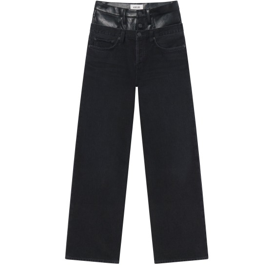 Elson straight leg jeans - Black