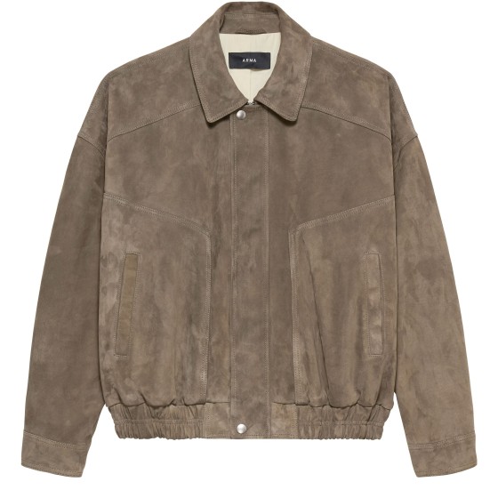 Frederica suede jacket - Yellow