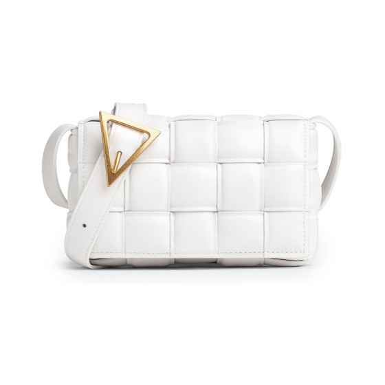 Padded Cassette Bag - white