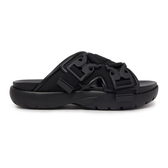 Snap sandals - Black
