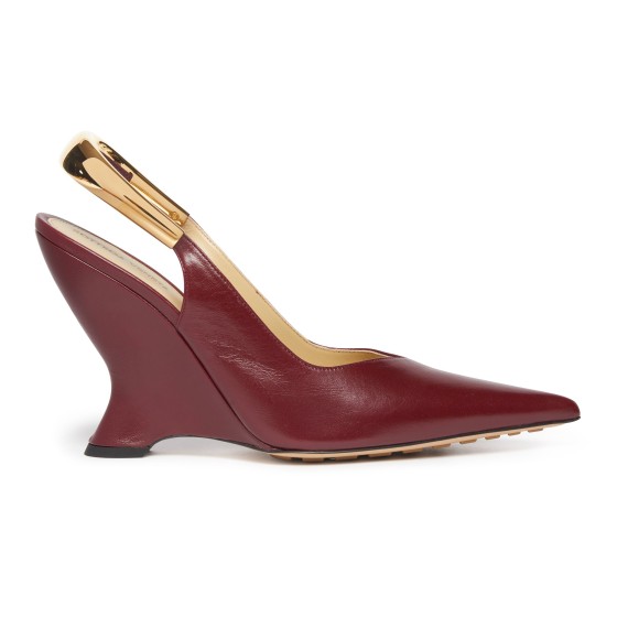 Punta Pump - Burgundy