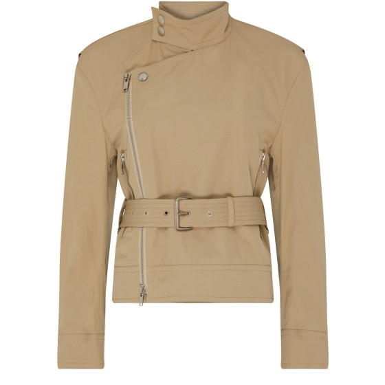 Cotton trench coat - Beige