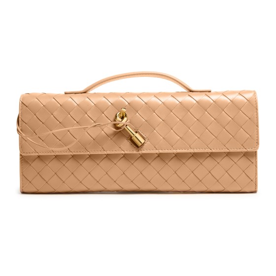 Andiamo Long Handle Clutch - Beige