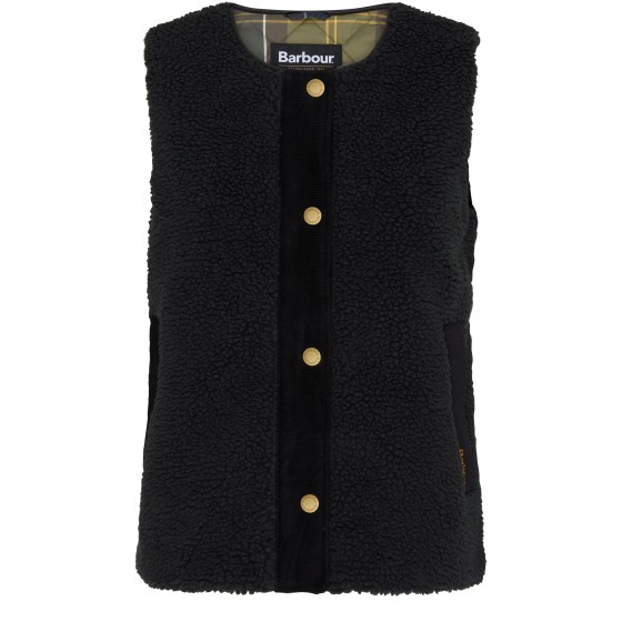 Dulsie Lined Vest - Black