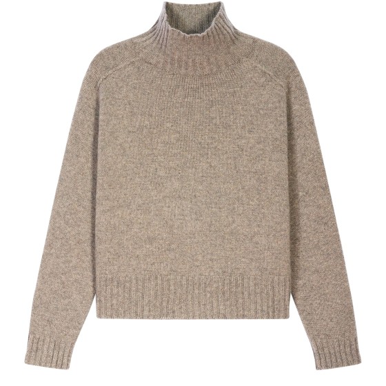 Mockneck sweater - Yellow