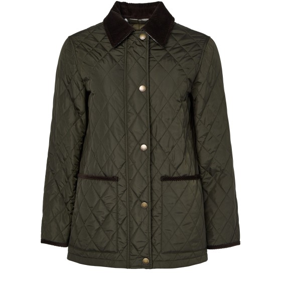 Matelasse Nylon Jacket - grey