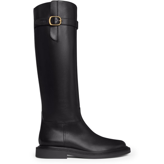 Celine Université high boots in calfskin - Black