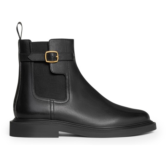 Celine Université Chelsea boots in shiny bull - Black