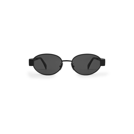 Triomphe Metal 01 Metal Sunglasses - Black