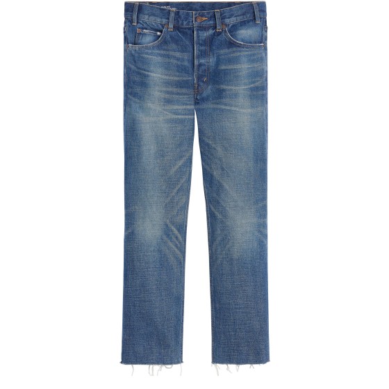 Polly Dark Union Washed Color Jeans - Blue