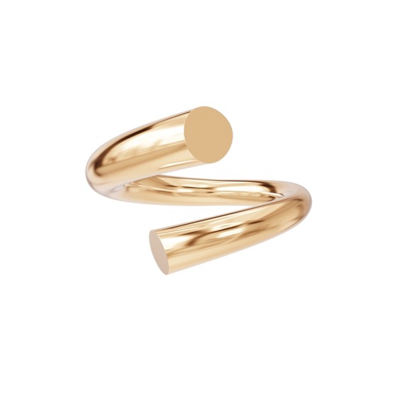 Biseau ring - Gold