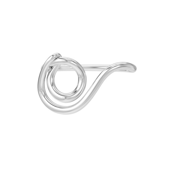 Lasso Double Ring - Silver