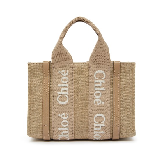 Woody Mini Handbag - Beige
