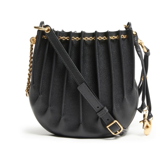 Sea Treasures drawstring bag - Black