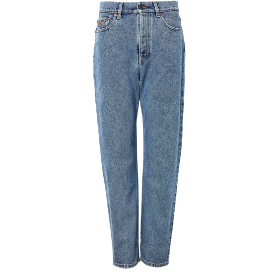 Straight-cut jeans - Blue