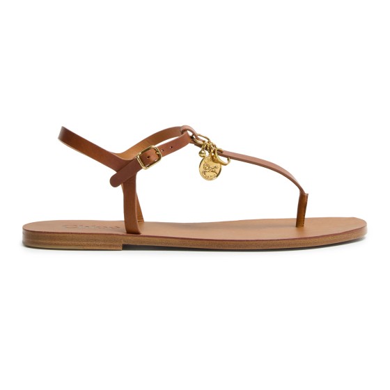 Chloé Charms sandals - Metallic color