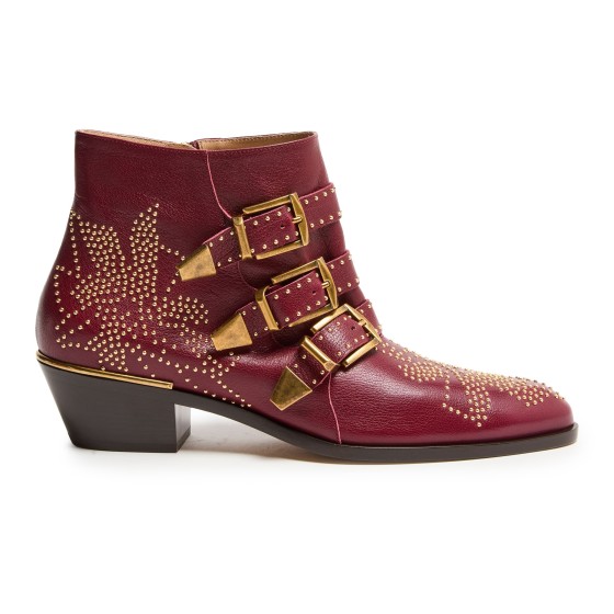 Susanna ankle boots - Burgundy