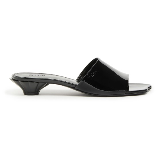 Flower mules - Black