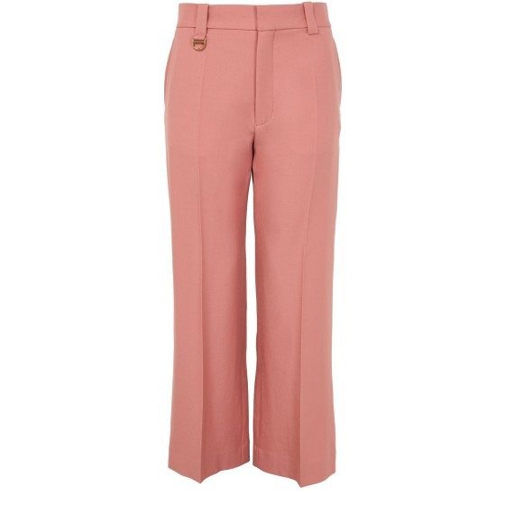 Flared pants - pink