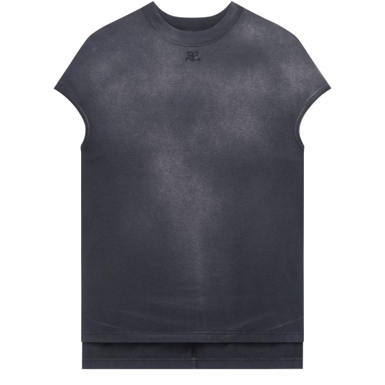 Solarized oversized t-shirt - Black