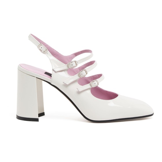 Promise high heels - white