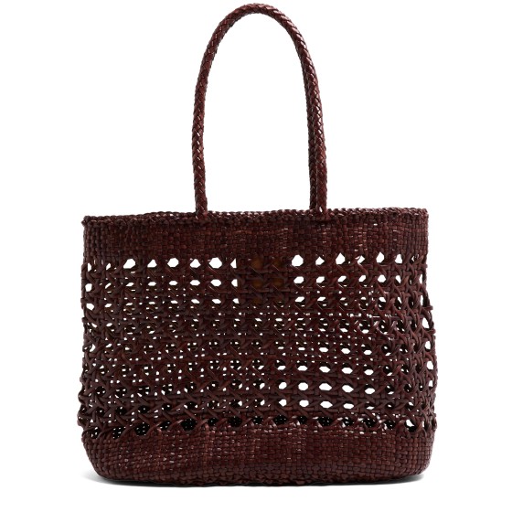 Eclipse basket bag - brown