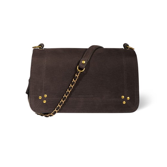 Bobi long strap bag - brown