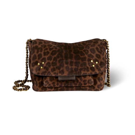 Lulu small tote bag - brown