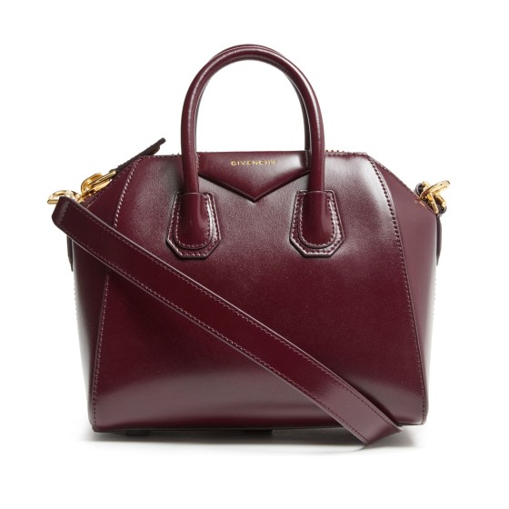 Mini Antigona bag - Burgundy