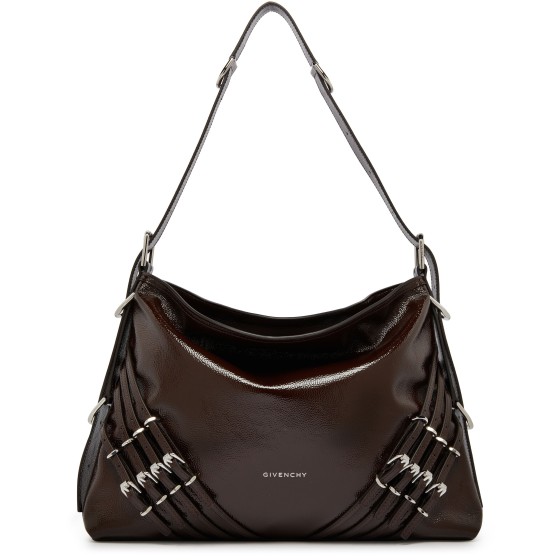 Medium Voyou Handbag - brown