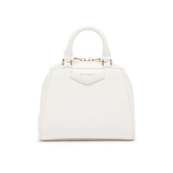 Mini Antigona Cube Bag - Off-white