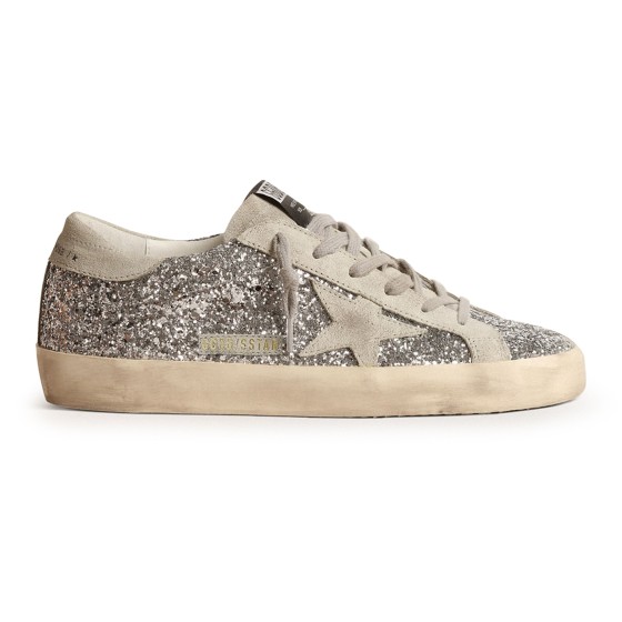 Super-Star glitter sneakers - Silver
