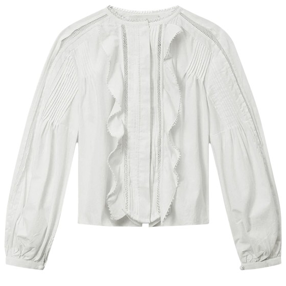 Cubraly blouse - white