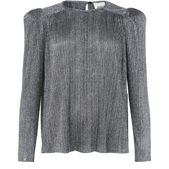 Eylia long sleeves top - Silver