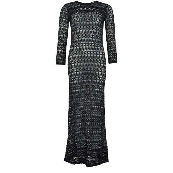 Paloma long dress - Black