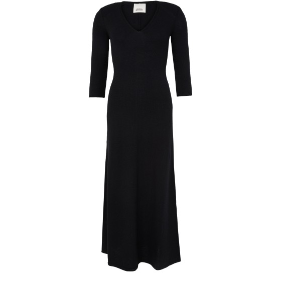 Salina long dress - Black