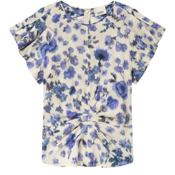 Tullya short sleeves top - Blue