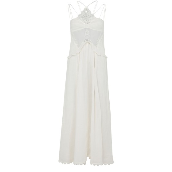 Lindy long dress - Off-white