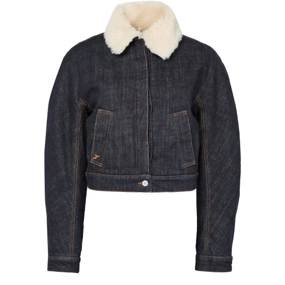 The Ovalo de-Nîmes jacket - navy blue