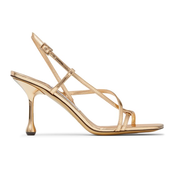 Etana 80 Sandals - Gold