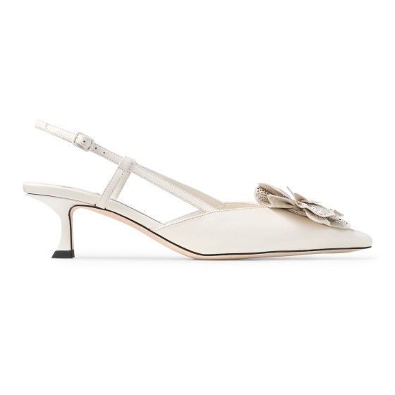 Mimmi 50 slingbacks - Off-white