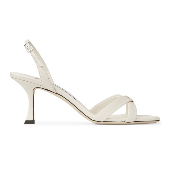 Elsy 70 sandals - white