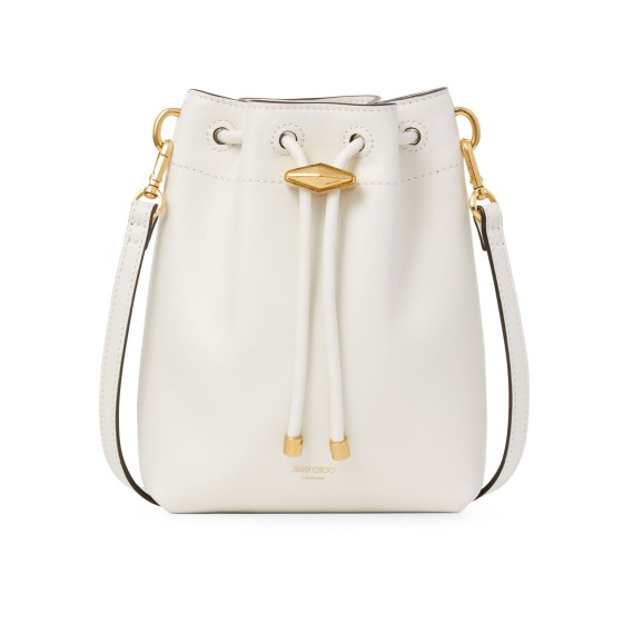 Cinch Mini Bucket Bag - Off-white