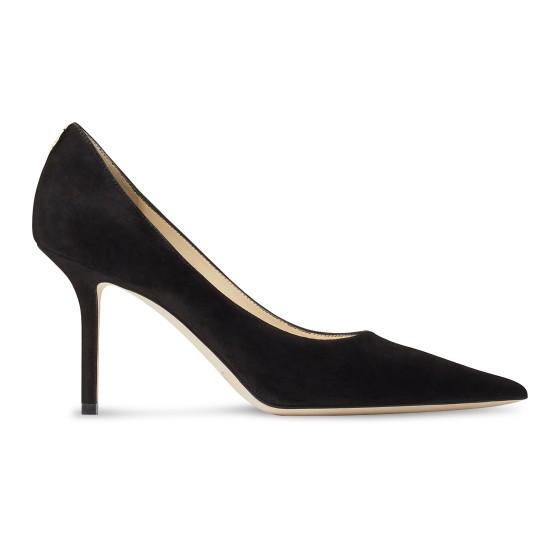 Love 85 Flat Sole Pumps - Black