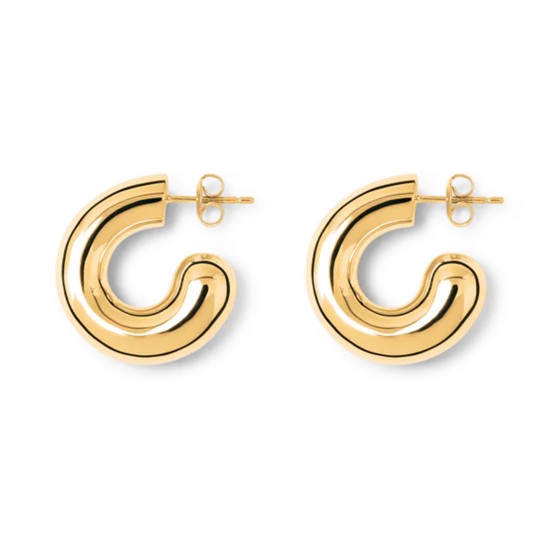 Rose earrings - Gold