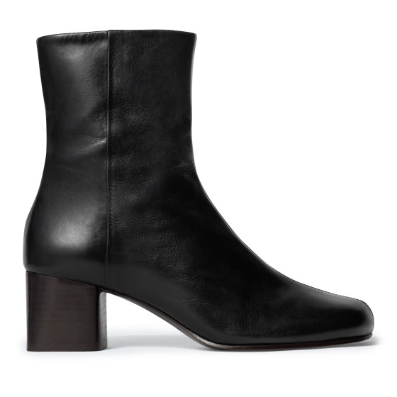 Toe-type ankle boots 55 - Black