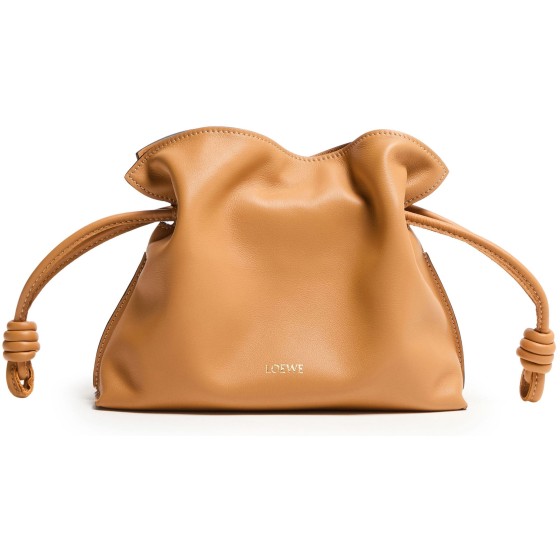 Flamenco mini clutch - brown