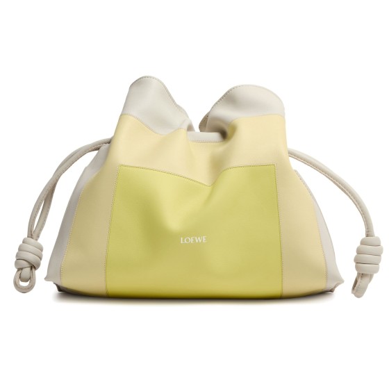 Medium Flamenco clutch - grey